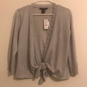 NWT White House Black Market Shimmer Cardigan